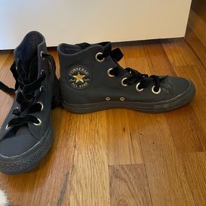 Women’s Hightop Leather Converse All-Stars